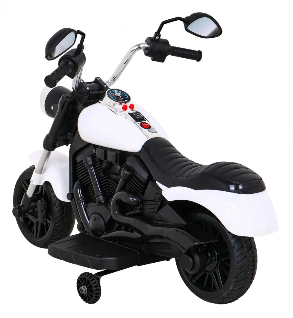 V-Max motor za sjeckalicu na baterije za djecu bijeli + melodije truba + svjetlo + pomoćni, bijela motor na akumulator_5