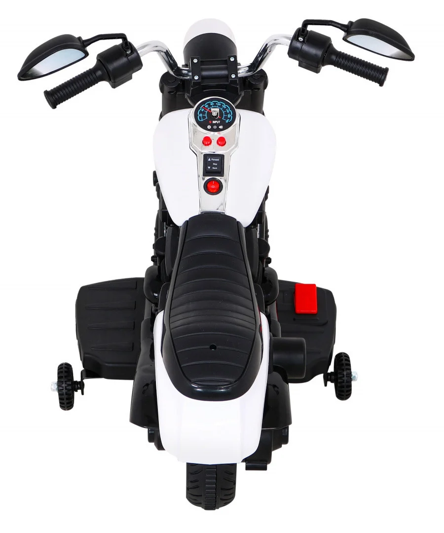 V-Max motor za sjeckalicu na baterije za djecu bijeli + melodije truba + svjetlo + pomoćni, bijela motor na akumulator_6