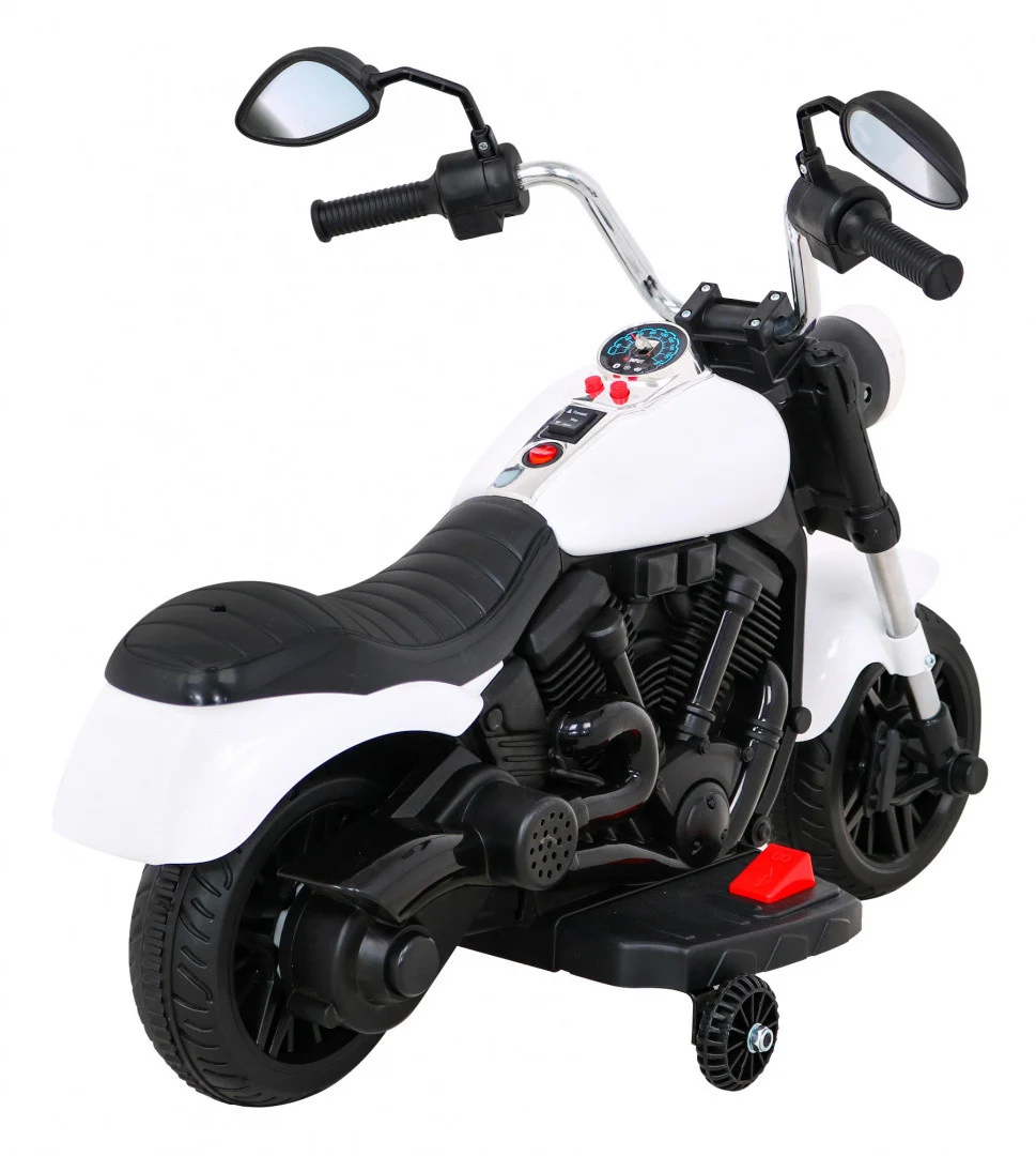 V-Max motor za sjeckalicu na baterije za djecu bijeli + melodije truba + svjetlo + pomoćni, bijela motor na akumulator_7