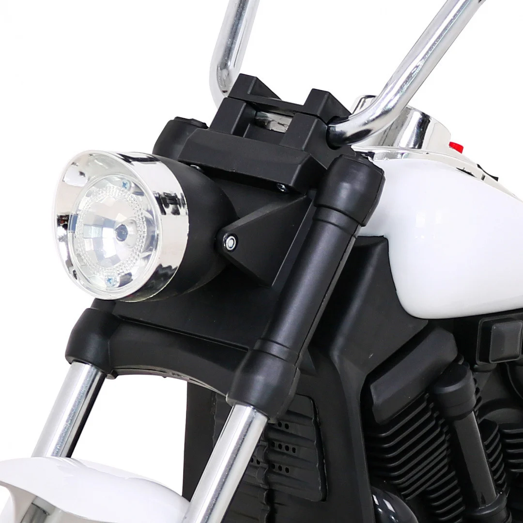 V-Max motor za sjeckalicu na baterije za djecu bijeli + melodije truba + svjetlo + pomoćni, bijela motor na akumulator_9