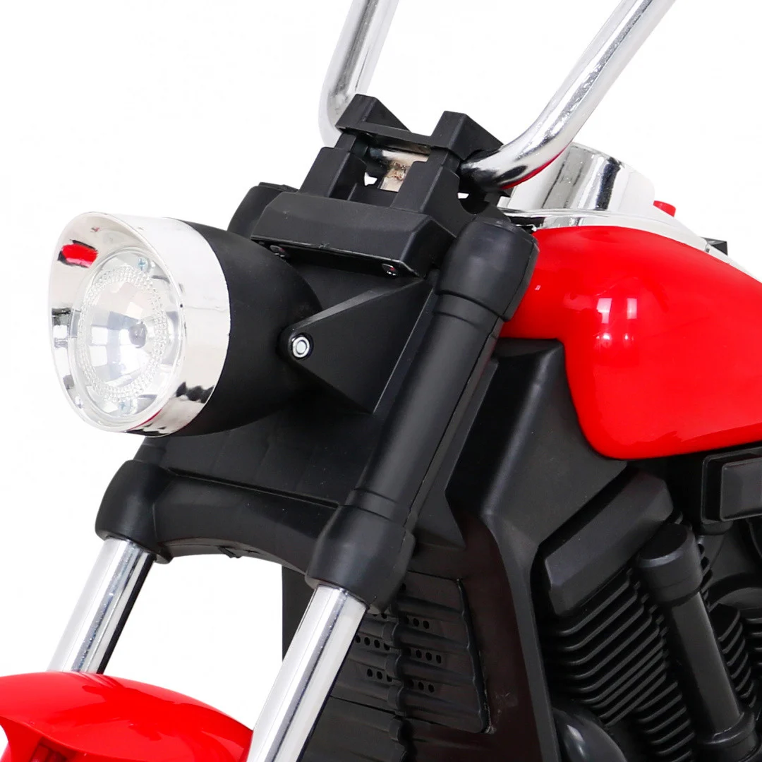 V-Max motor za sjeckalicu na baterije za djecu, crveni + melodije, truba + svjetlo, crvena motor na akumulator_10