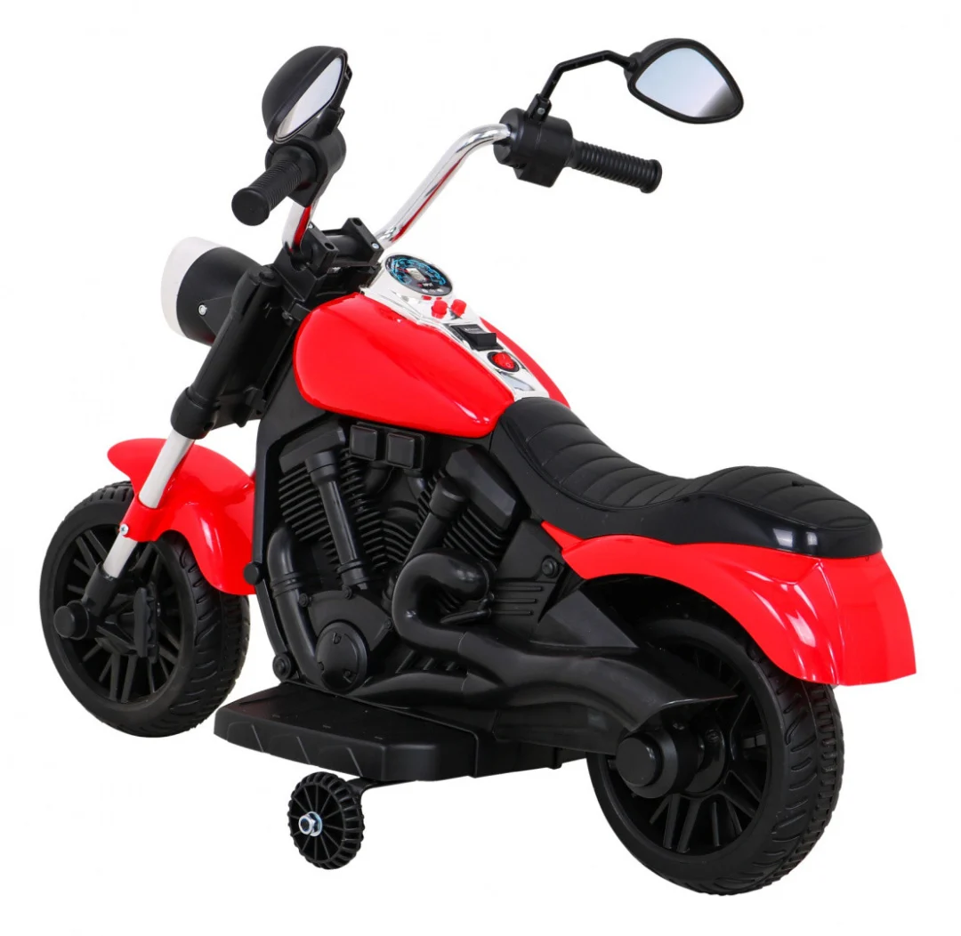 V-Max motor za sjeckalicu na baterije za djecu, crveni + melodije, truba + svjetlo, crvena motor na akumulator_5