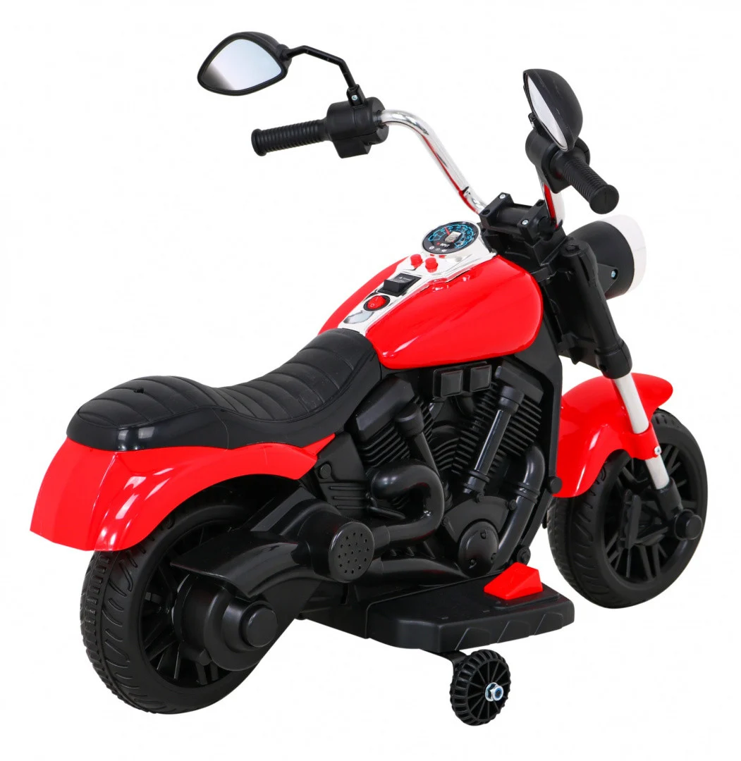 V-Max motor za sjeckalicu na baterije za djecu, crveni + melodije, truba + svjetlo, crvena motor na akumulator_8