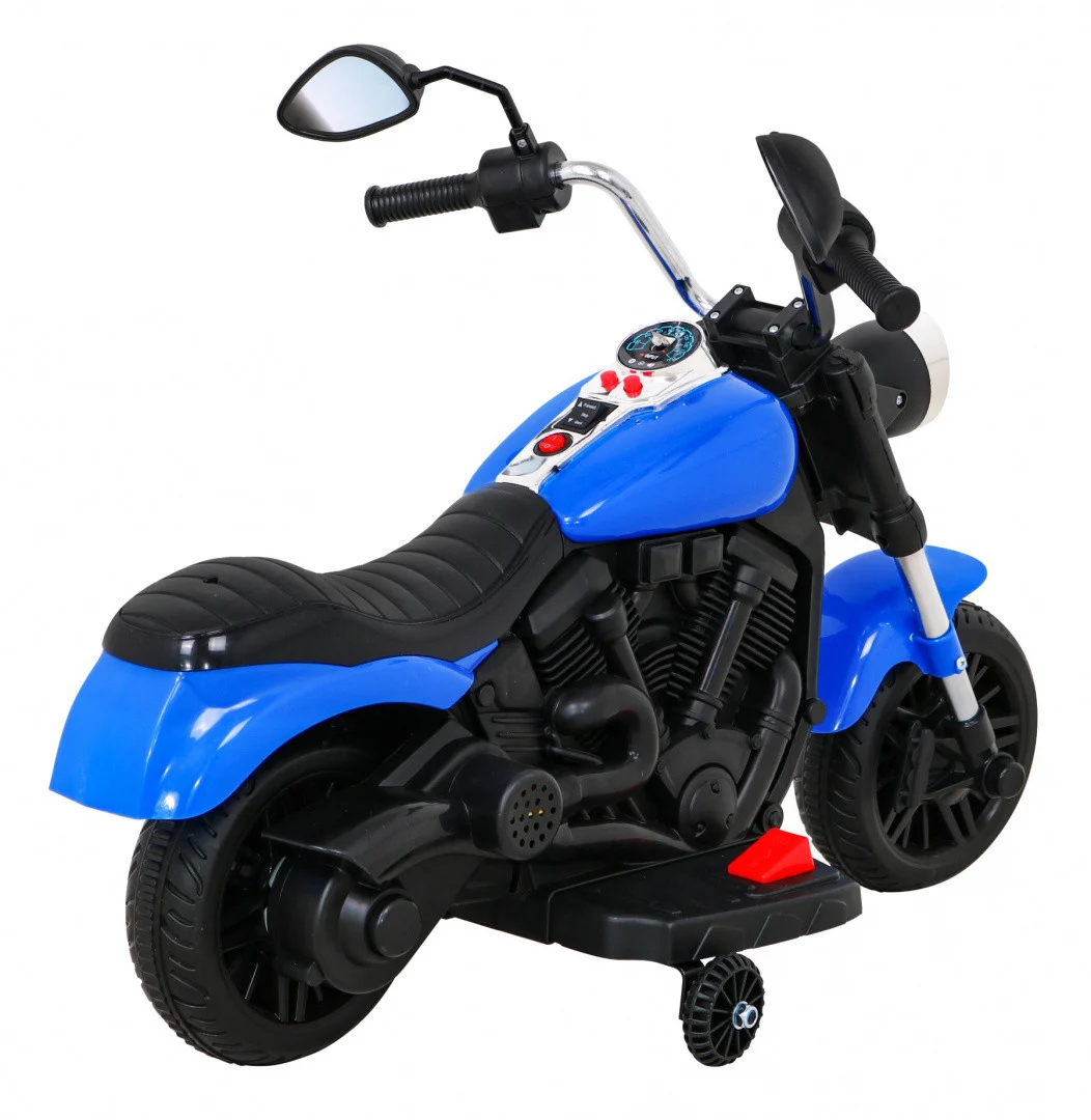 V-Max motor za sjeckalicu na baterije za djecu, plavi + melodije, truba + svjetlo + pomoćni, plava motor na akumulator_7