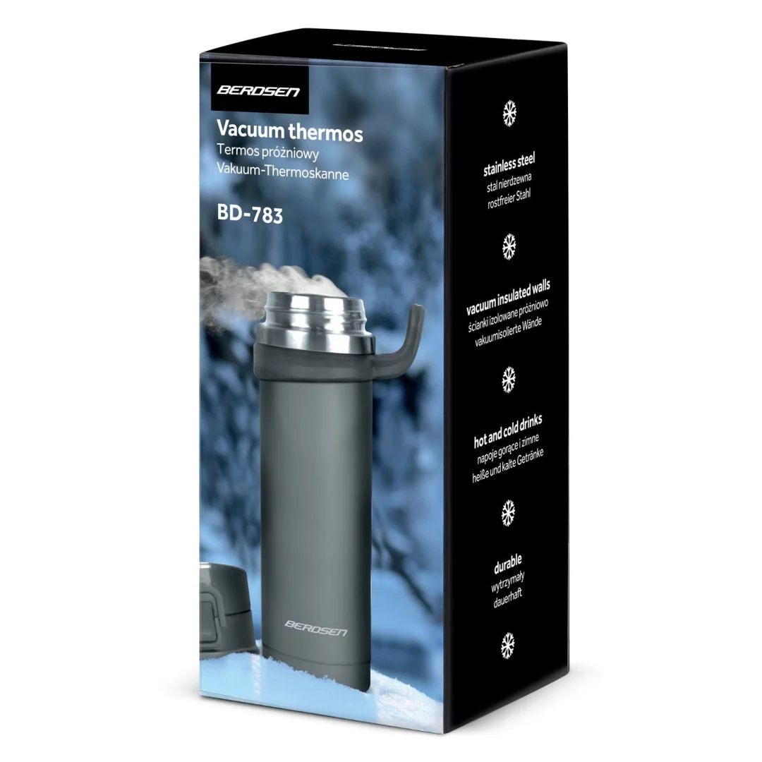 Vakuumska termosica Berdsen BD-783 450 ml siva_5