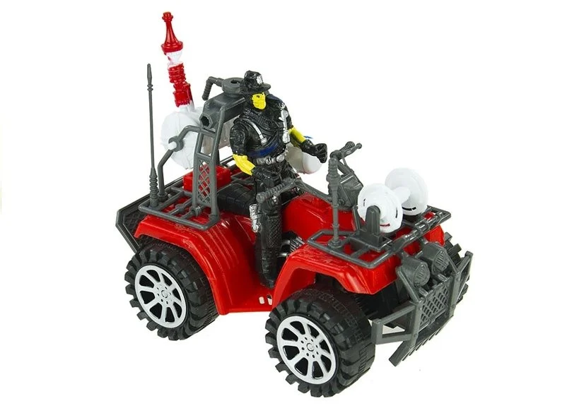 Vatrogasni set za djecu, kamion 49 cm, quad i kaciga_7