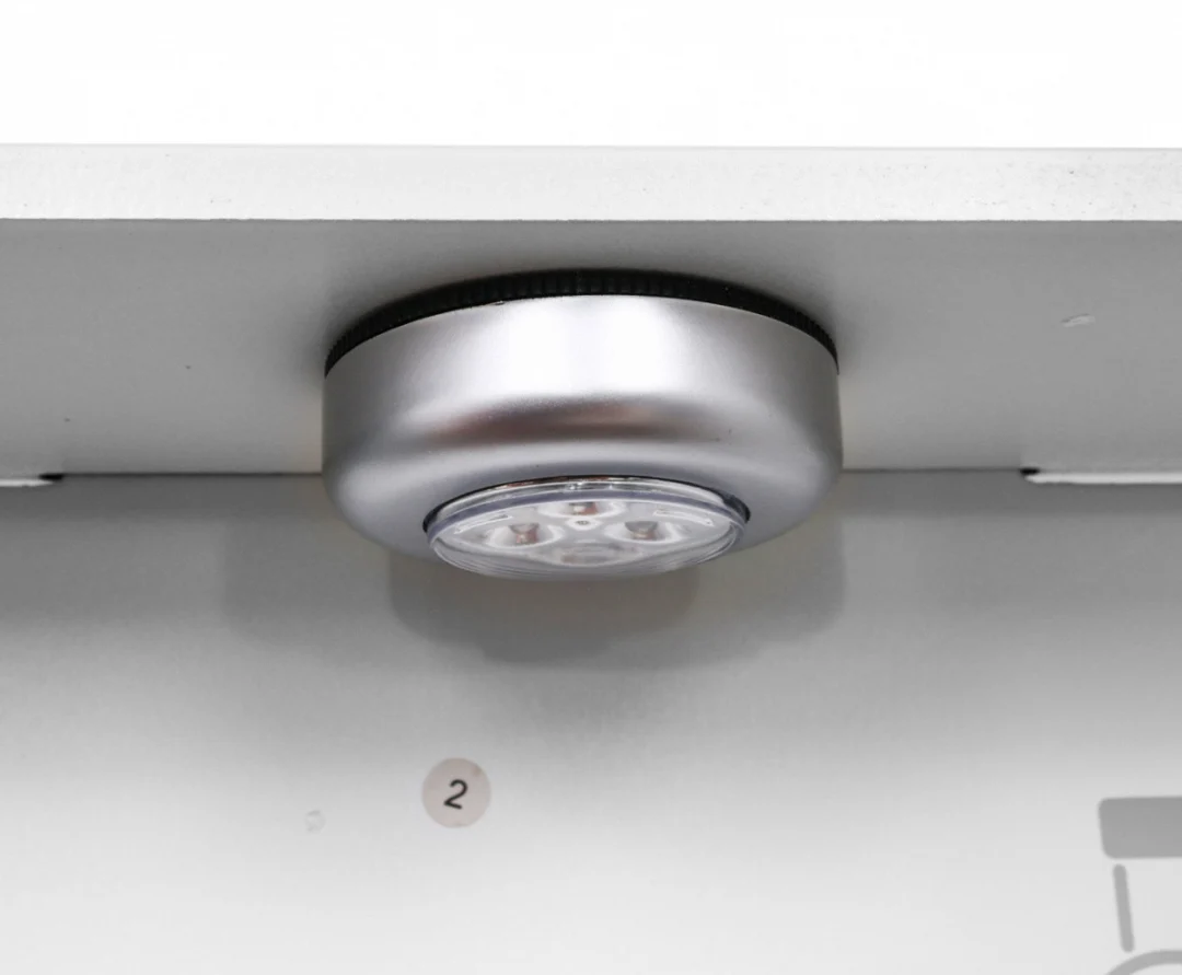 Velika kutna drvena kuhinja sa LED-om i zvukovima 3+_12