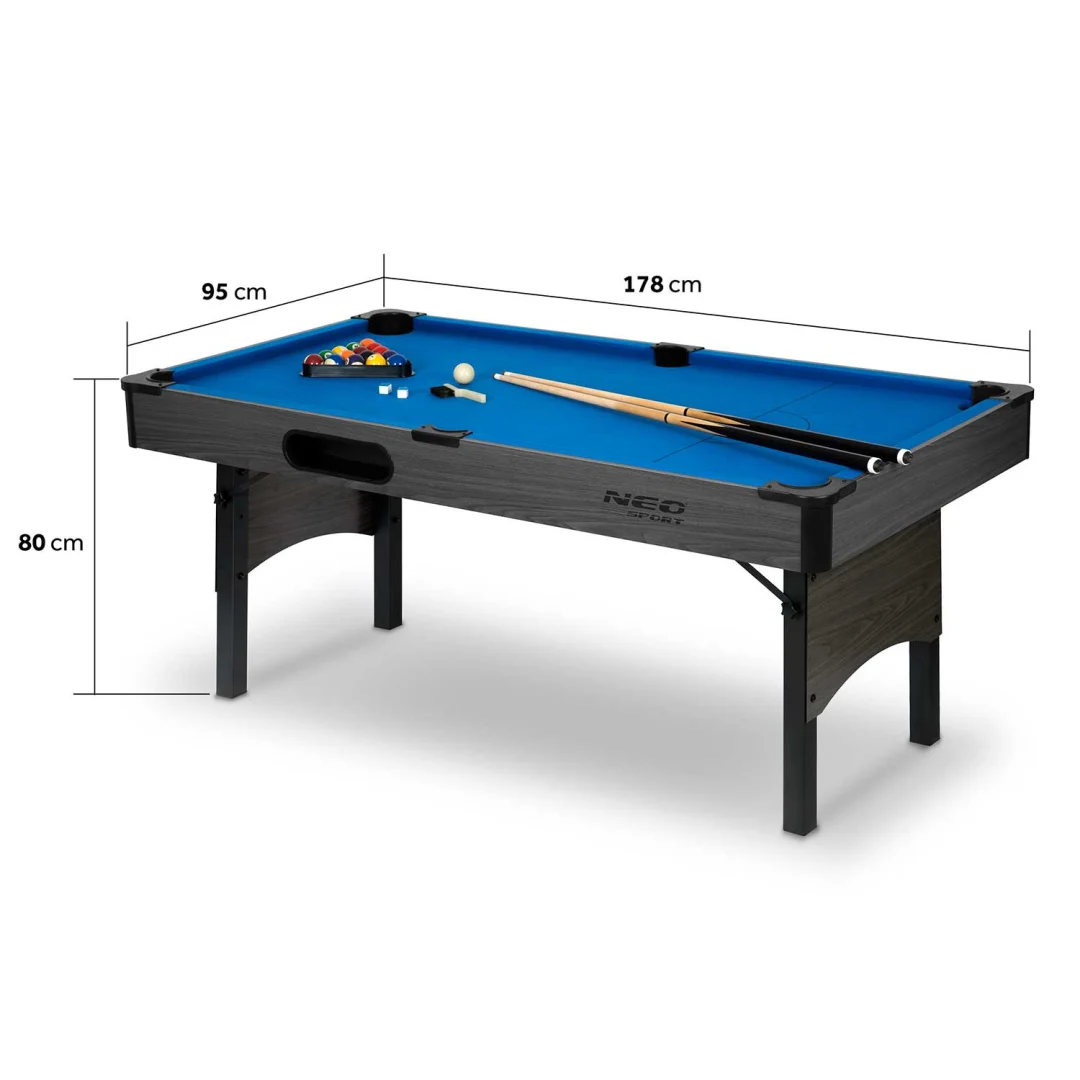 Veliki bilijarski stol set Neo-Sport NS-809, 6 stopa_11