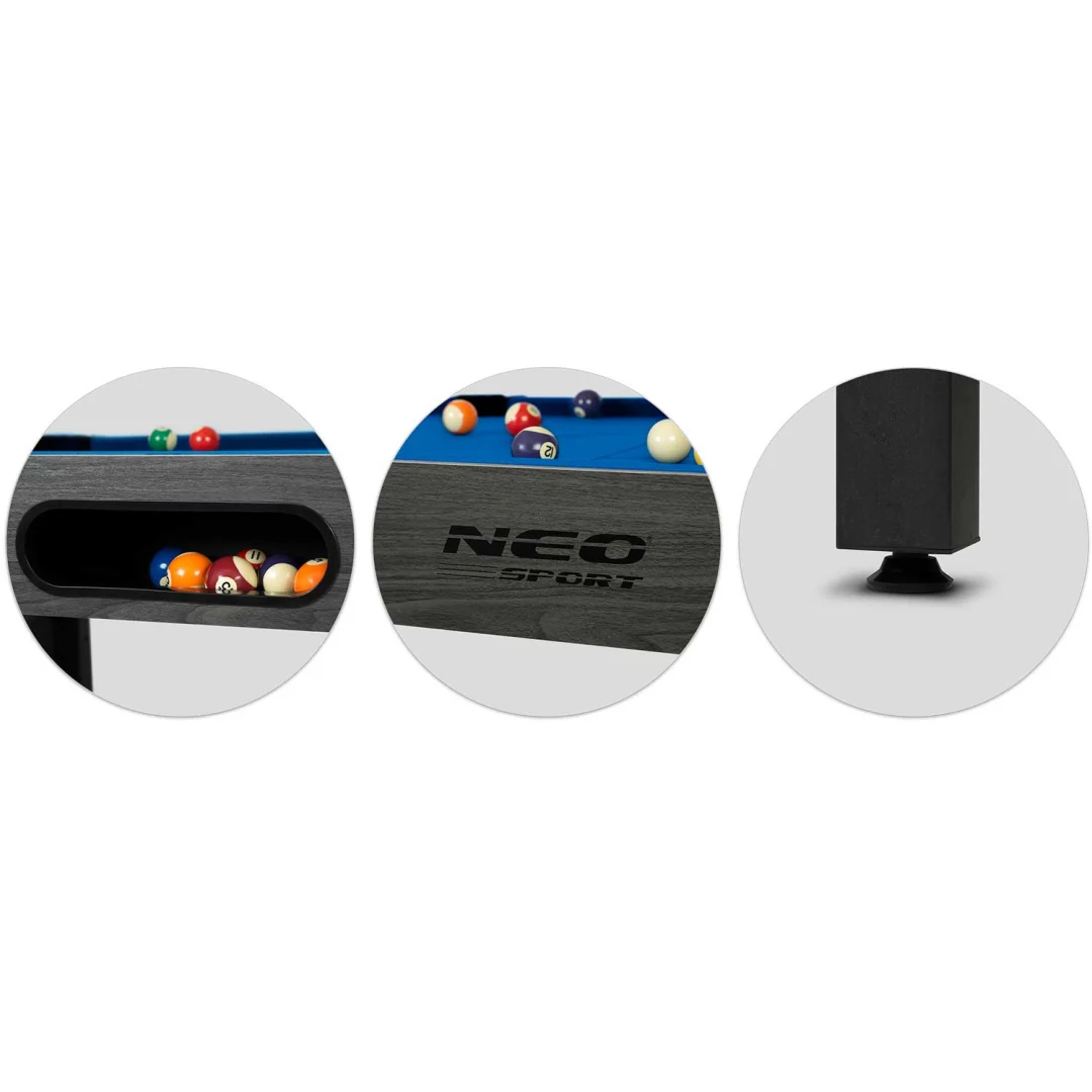 Veliki bilijarski stol set Neo-Sport NS-809, 6 stopa_13