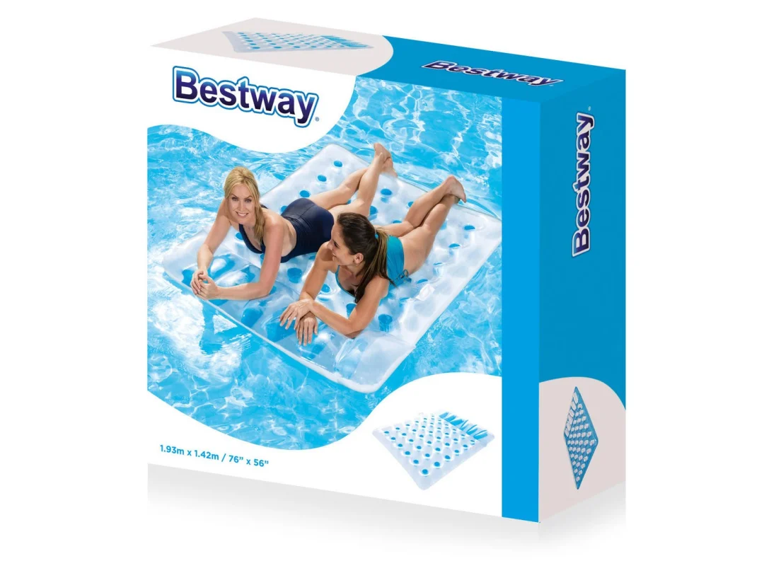 Veliki madrac za plažu za 2 osobe 193 × 142 cm Bestway 43055_10