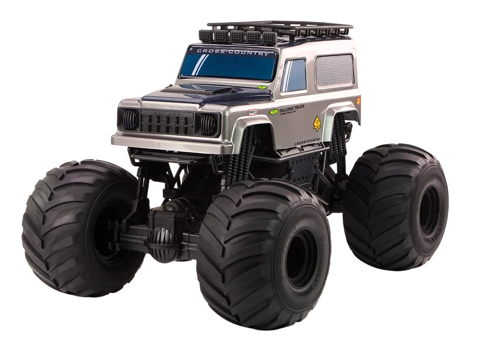 Veliki terenski SUV na daljinsko upravljanje 2.4G RC 1:6 sivi_2