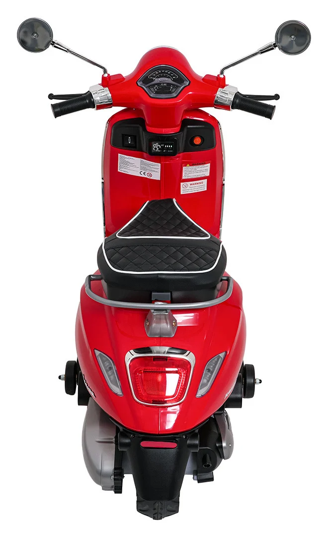 Vespa ROMA skuter na akumulator, crveni motor na akumulator_11