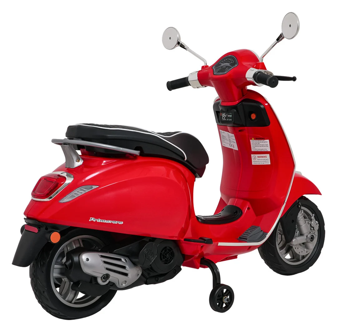 Vespa ROMA skuter na akumulator, crveni motor na akumulator_13