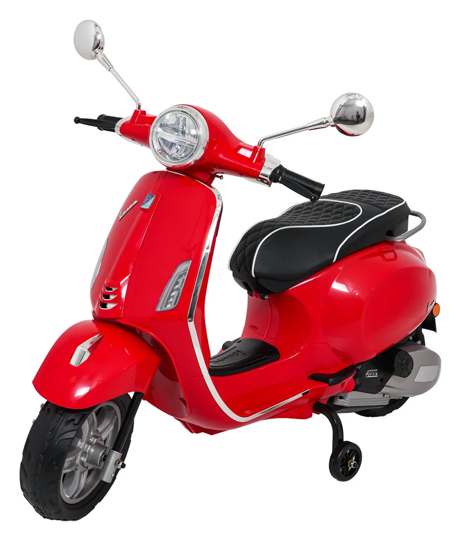 Vespa ROMA skuter na akumulator, crveni motor na akumulator_14