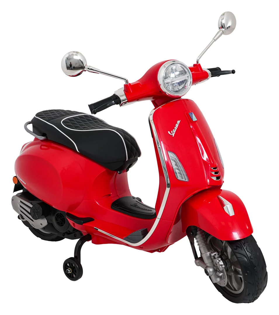 Vespa ROMA skuter na akumulator, crveni motor na akumulator_15