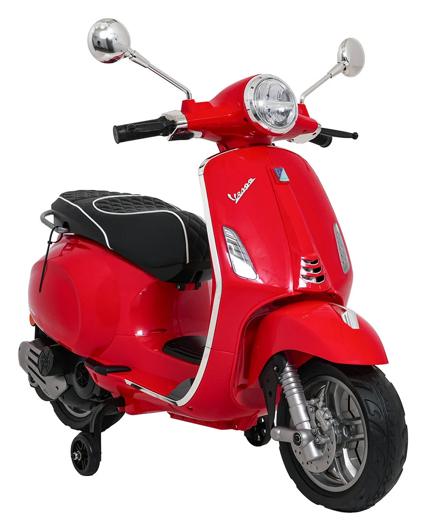 Vespa ROMA skuter na akumulator, crveni motor na akumulator_16