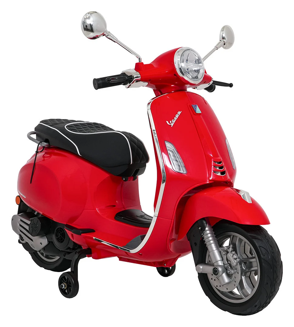 Vespa ROMA skuter na akumulator, crveni motor na akumulator_5