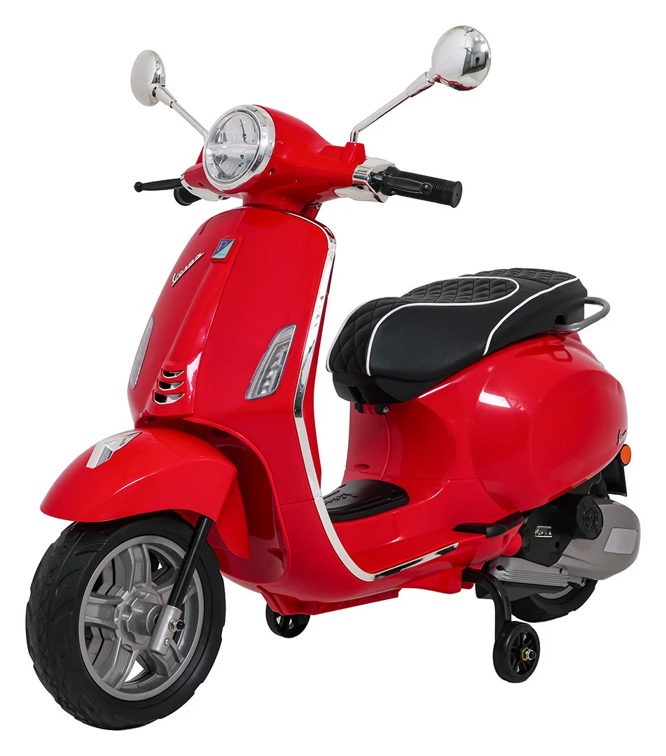 Vespa ROMA skuter na akumulator, crveni motor na akumulator_6