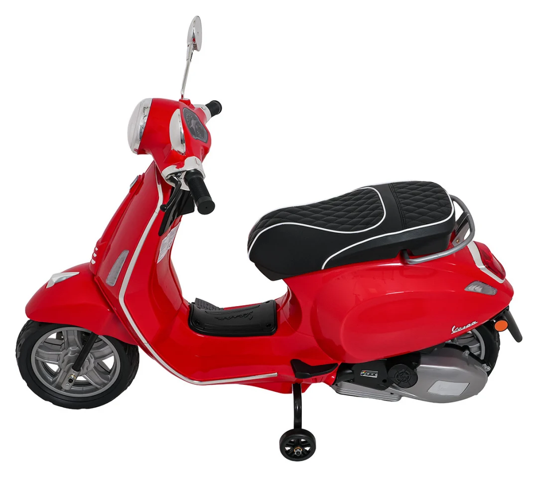 Vespa ROMA skuter na akumulator, crveni motor na akumulator_8