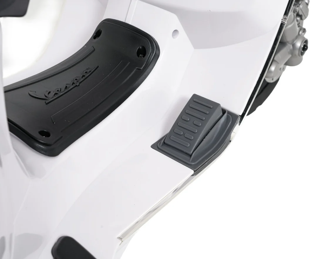 Vespa ROMA skuter vozilo bijeli motocikl za djecu, bijela motor na akumulator_19