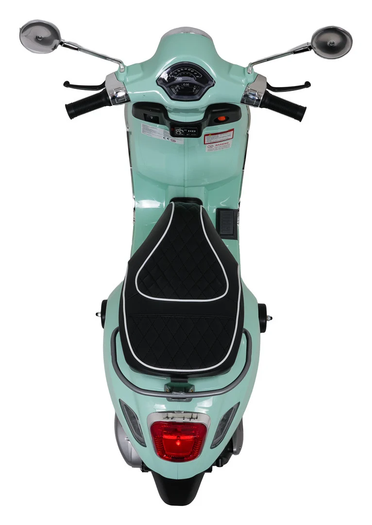 Vespa Roma skuter na akumulator, zeleni motor na akumulator_12