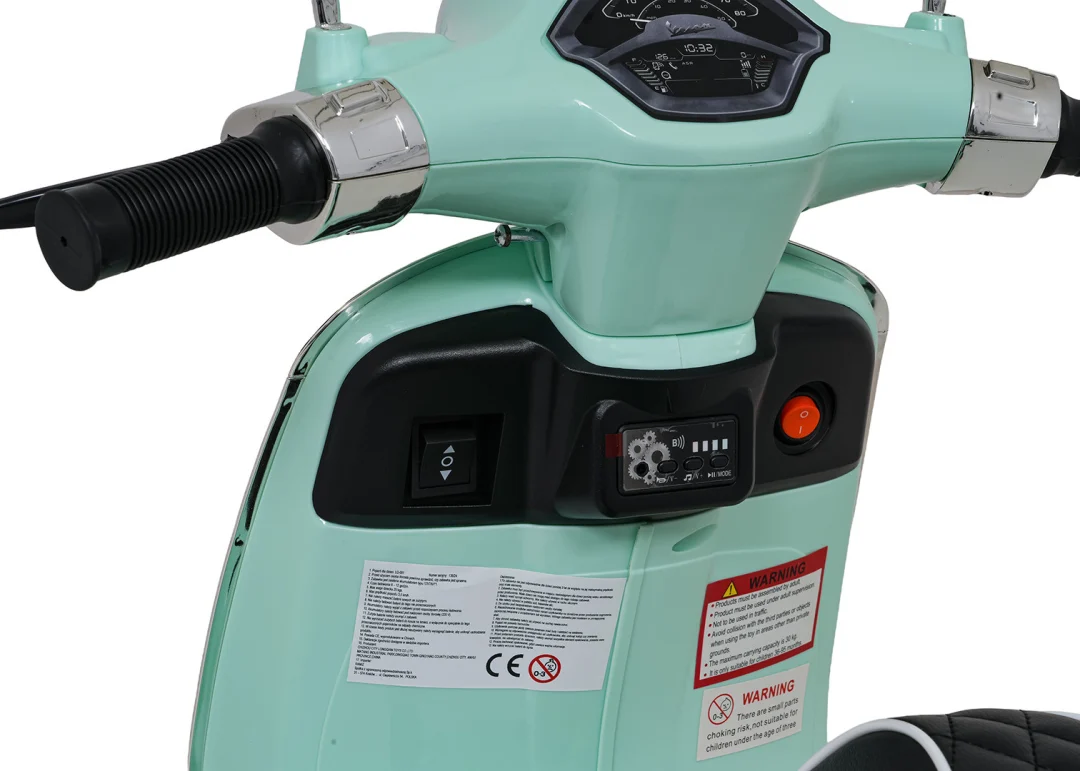 Vespa Roma skuter na akumulator, zeleni motor na akumulator_17