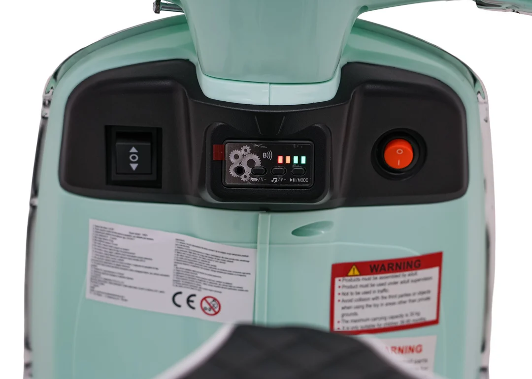 Vespa Roma skuter na akumulator, zeleni motor na akumulator_31