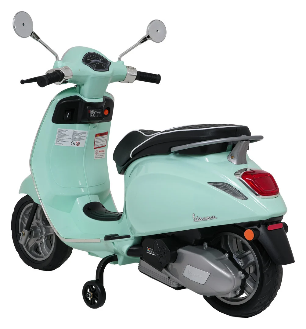 Vespa Roma skuter na akumulator, zeleni motor na akumulator_8