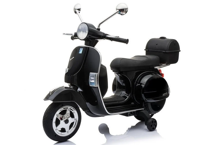 Vespa Scooter Električni Motocikl - Crni motor na akumulator_5