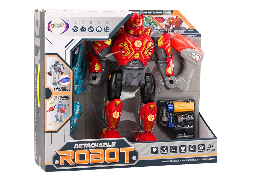 Vijčani robot s bušilicom crveni_5