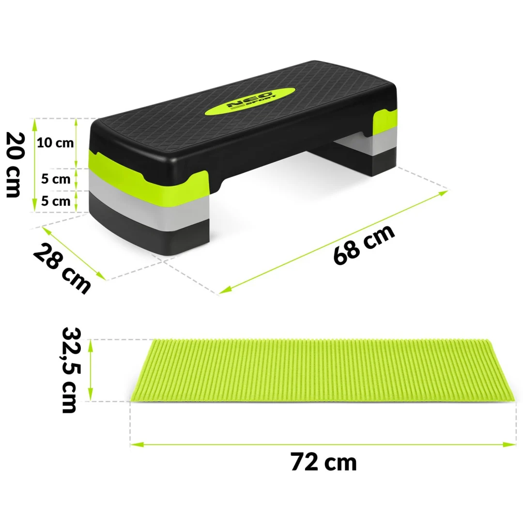 Vježba korak 3 razine NS-400 zelena_11