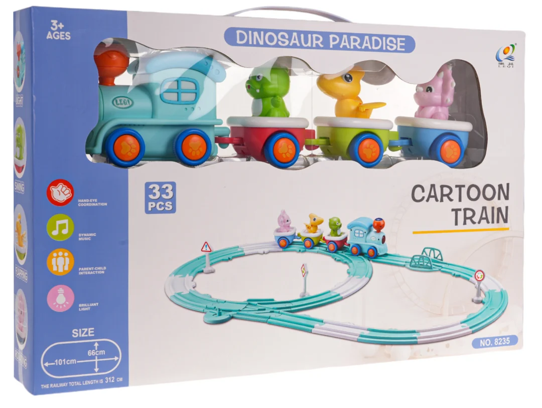 Vlak s dinosaurima 33 dijela 3+_6