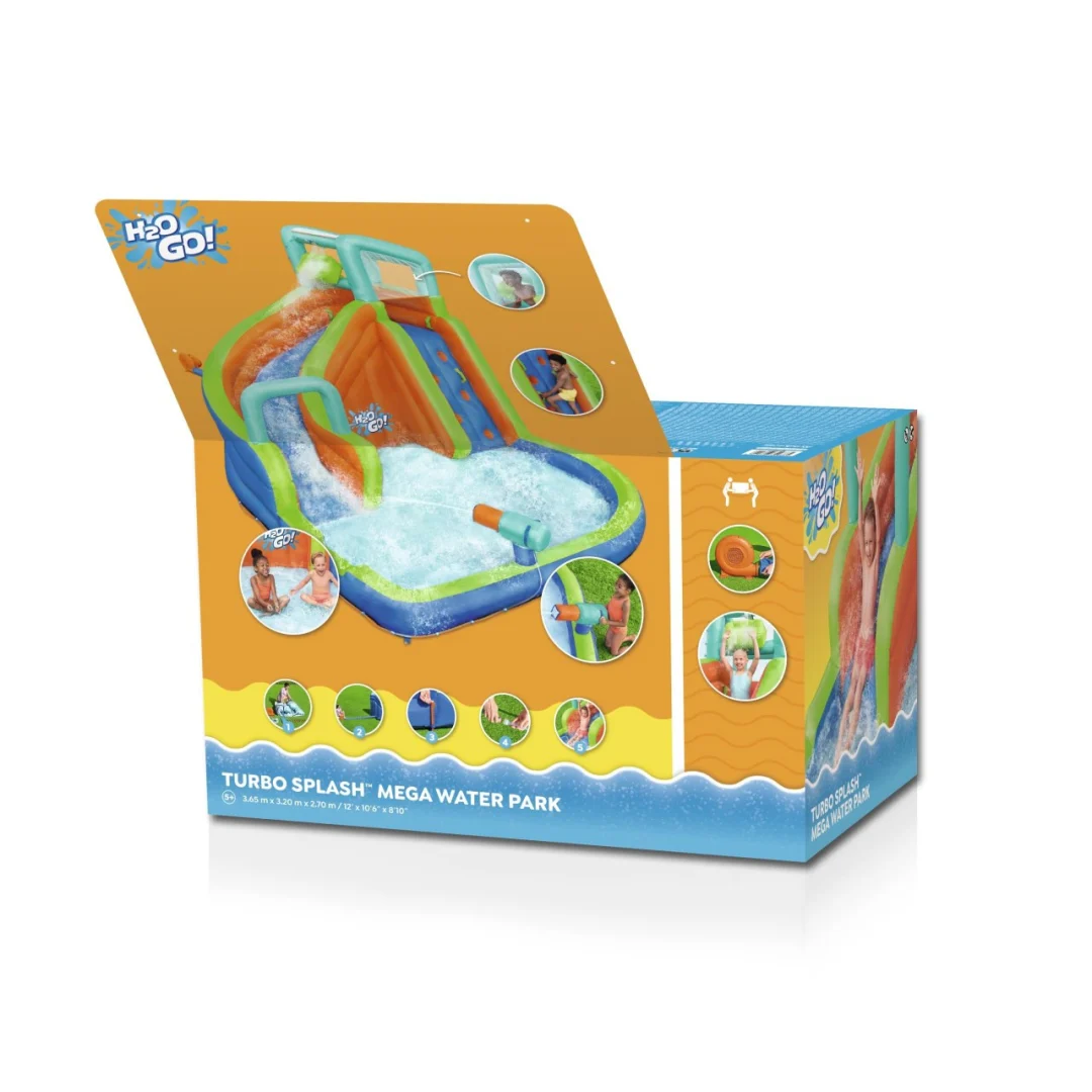 Vodeni park s igralištem Turbo Splash Mega vodeni park BESTWAY_11