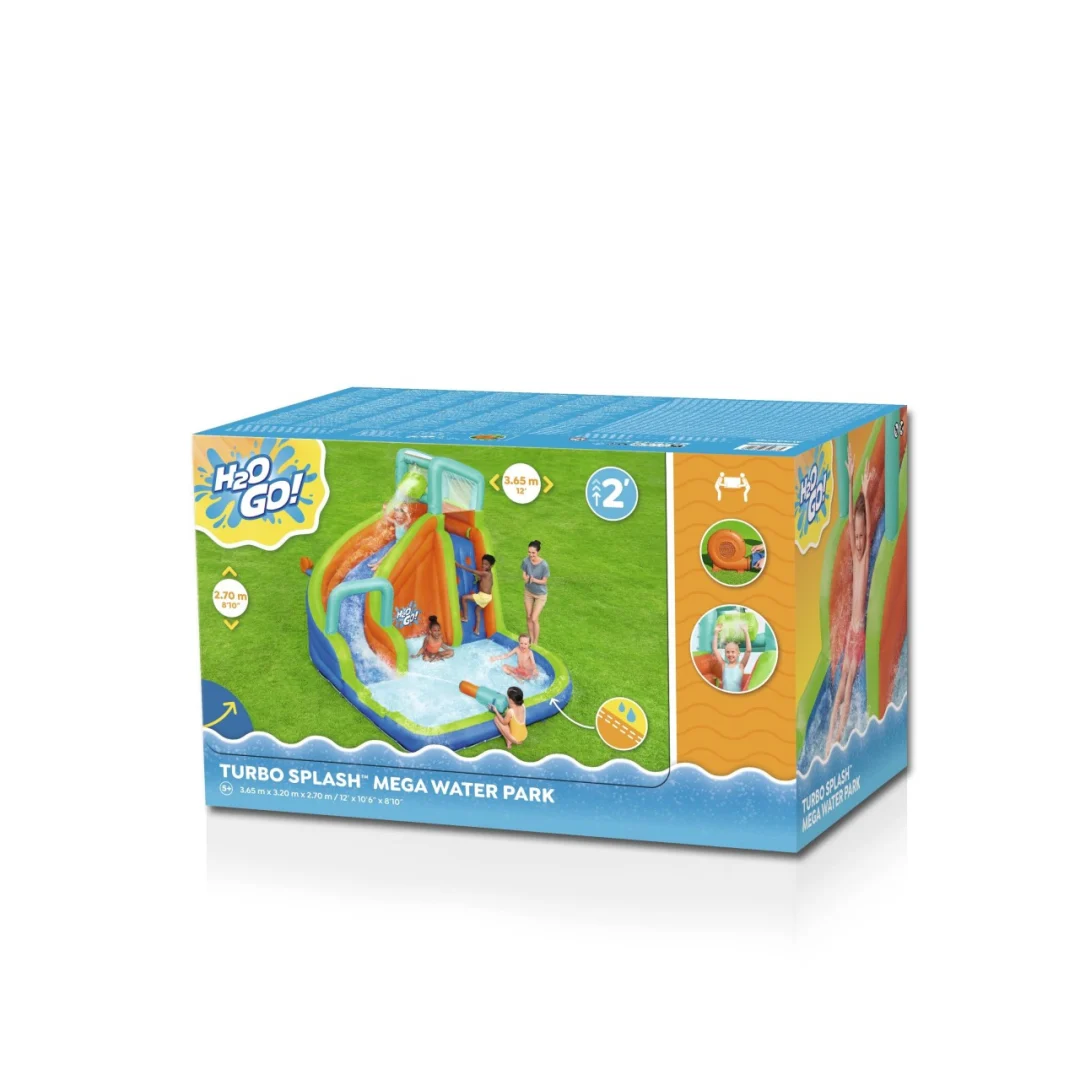 Vodeni park s igralištem Turbo Splash Mega vodeni park BESTWAY_12