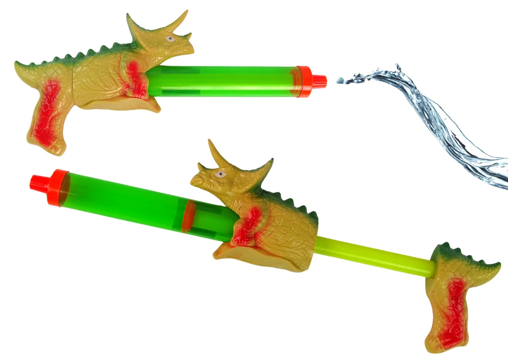 Vodeni pištolj Dinosaur Garden 40 cm, zeleni, 13359_1