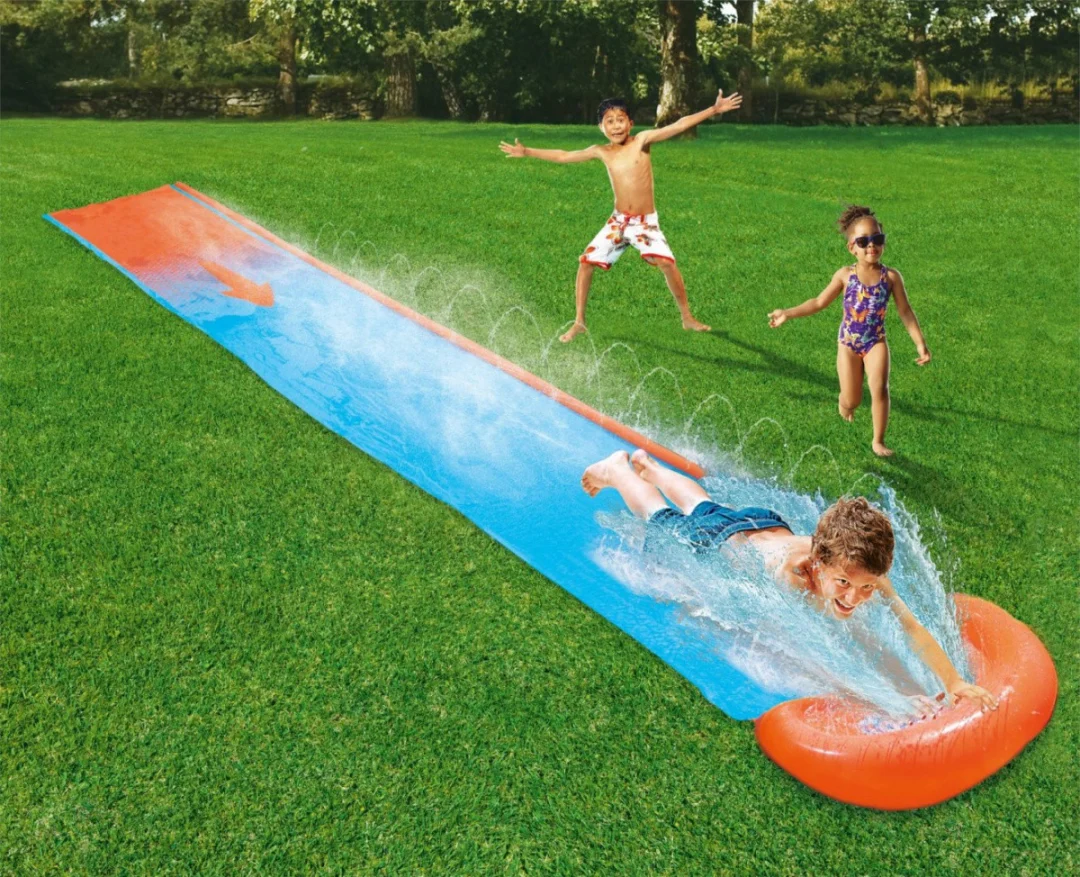Vodeni tobogan za djecu 3+ Jedna staza 488 cm BESTWAY + krpa za popravak_7