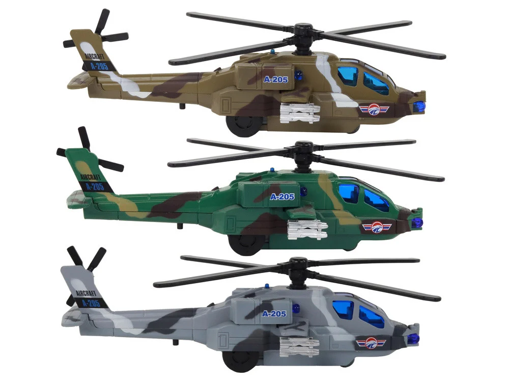 Vojni helikopter Vojni helikopter Aluminijska mješavina zvučnih svjetala_8