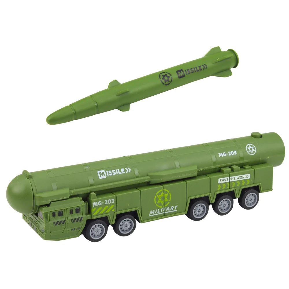 Vojni set kamion bacač raketa i borbeni avioni_2