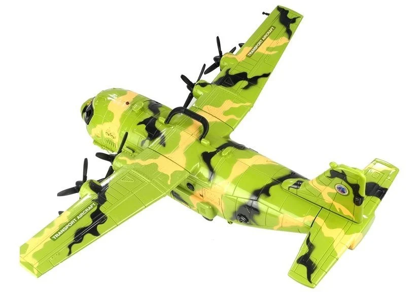 Vojni zrakoplov 55 cm s priborom i figuricama_3