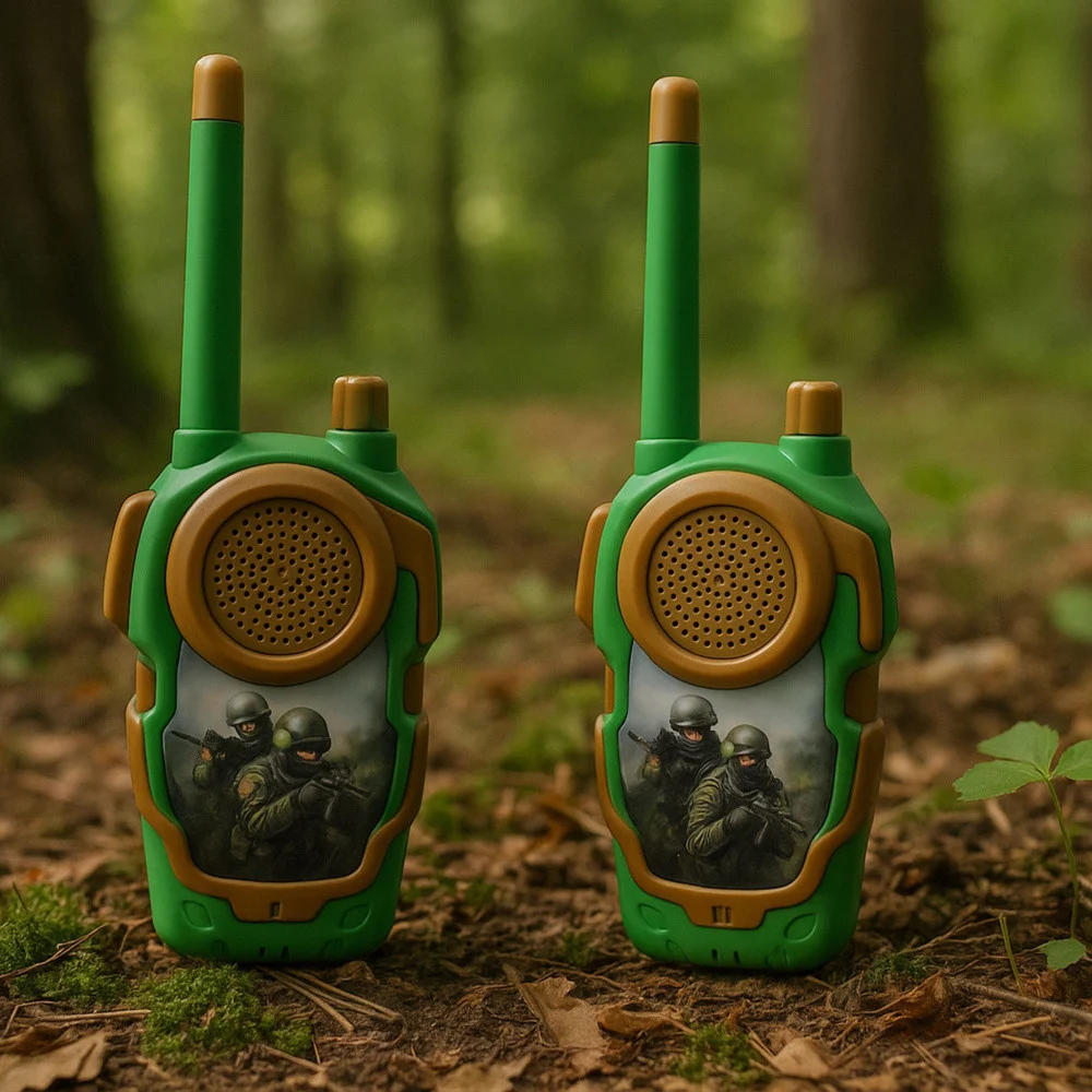 Voki-toki radio stanice za djecu, vojne, 10m_5