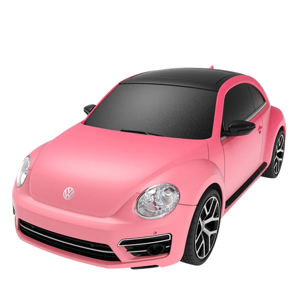 Volkswagen Beetle UV osjetljivi automobil na daljinsko upravljanje, ružičasti Rastar 1:24_3