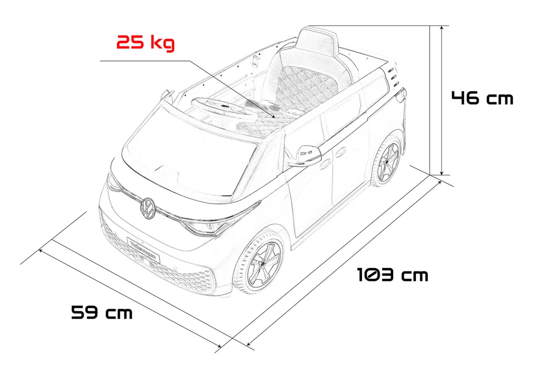 Volkswagen ID BUZZ plavo vozilo_2