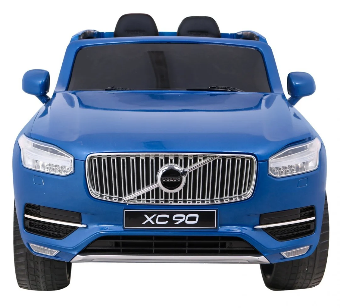 Volvo XC90 Dječji SUV na baterije - plava boja + daljinski upravljač + nosač prtljage_3