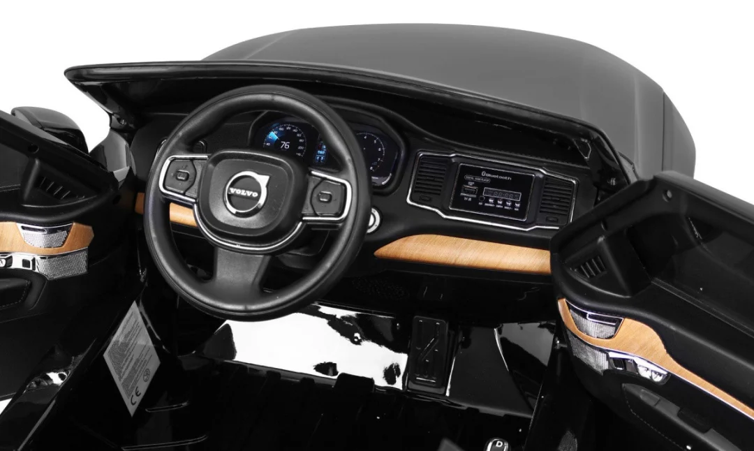 Volvo XC90 SUV na akumulator s RC, crni_9