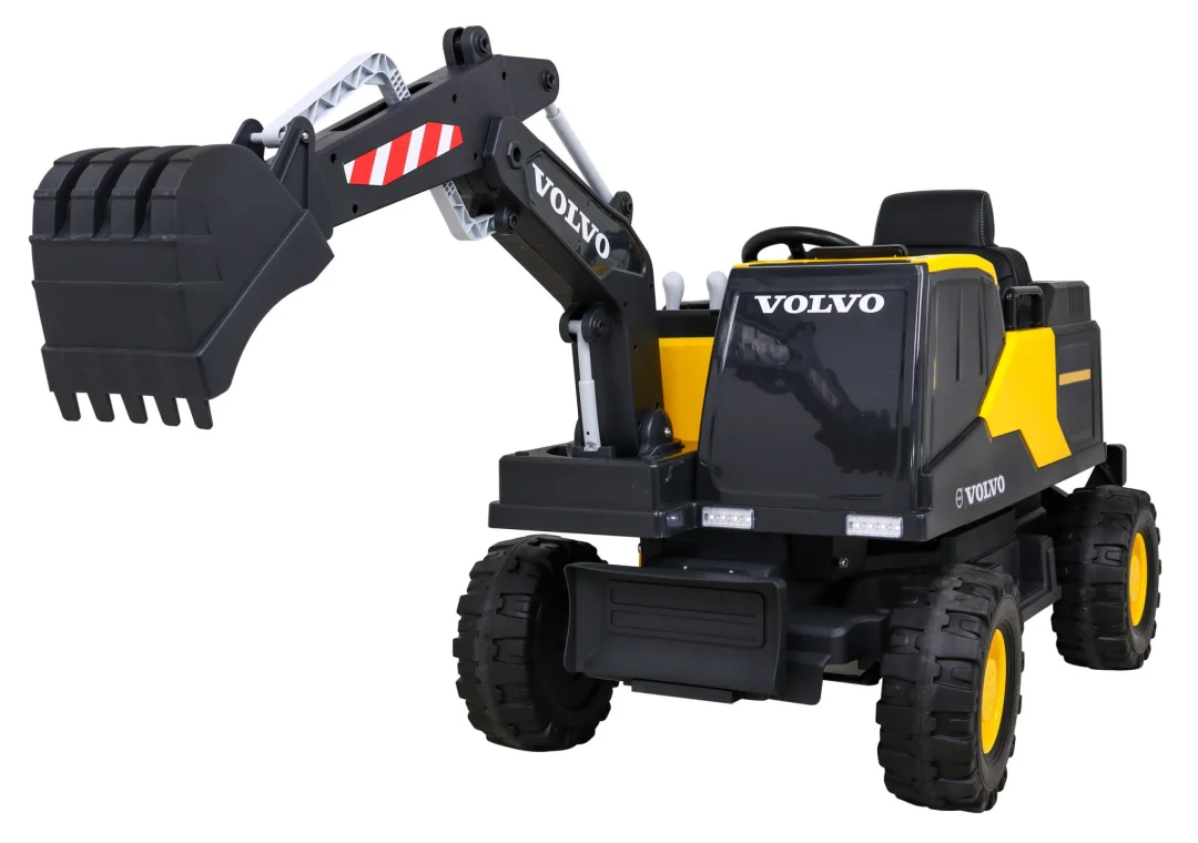 Volvo bager na akumulator žuti + 2 bazena i 150 lopti_1