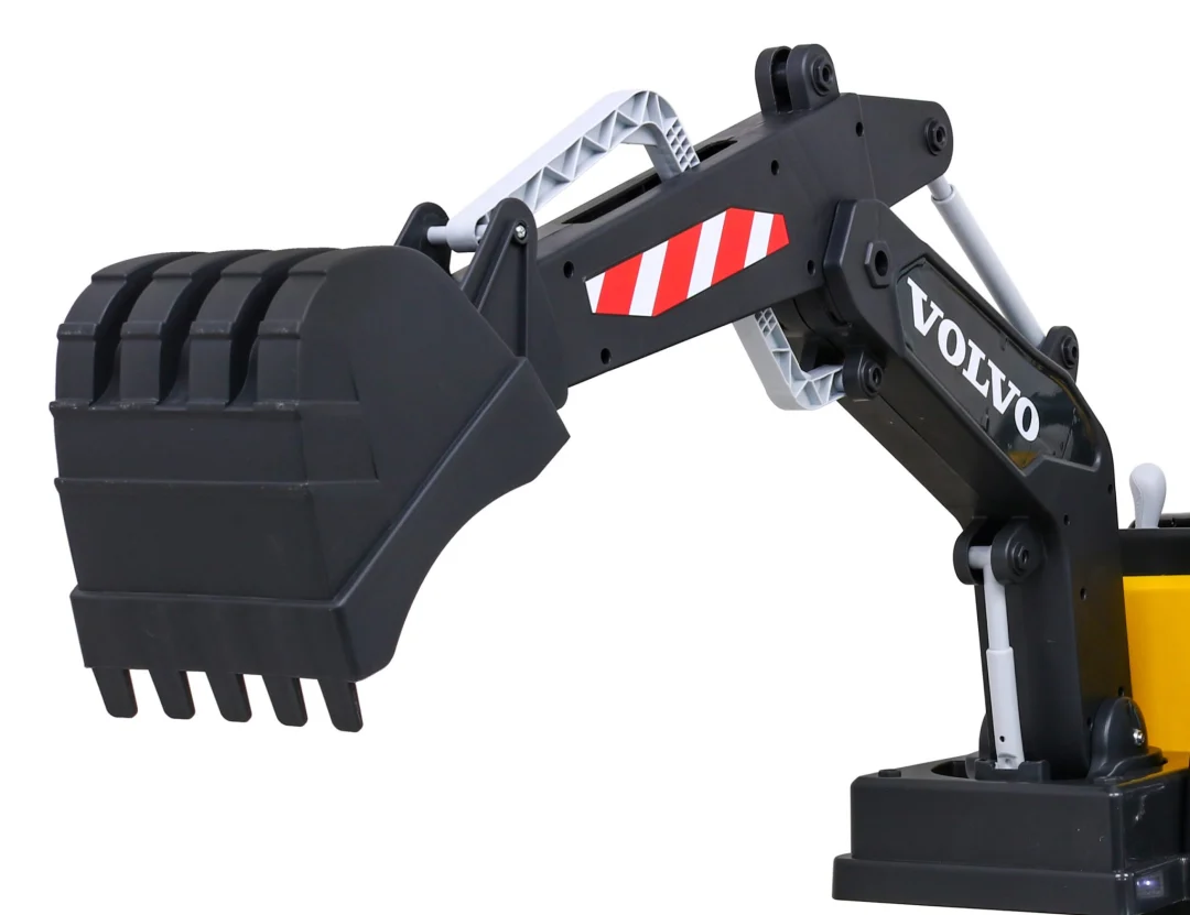 Volvo bager na akumulator žuti + 2 bazena i 150 lopti_12