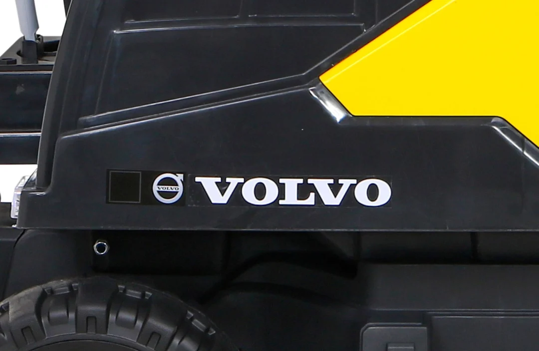 Volvo bager na akumulator žuti + 2 bazena i 150 lopti_13
