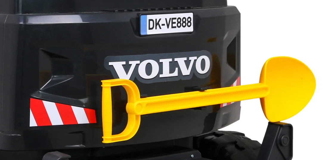 Volvo bager na akumulator žuti + 2 bazena i 150 lopti_14