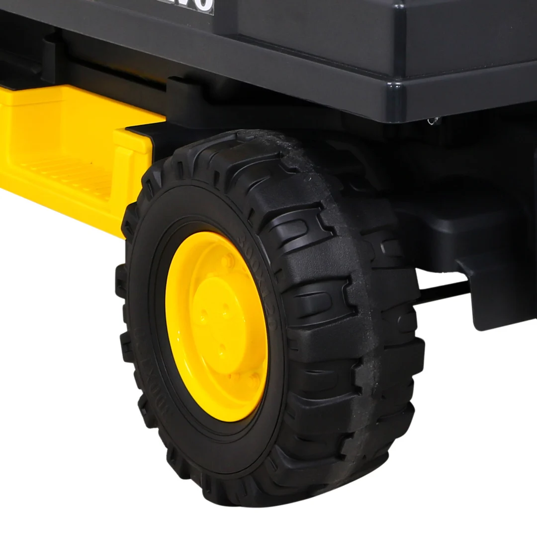 Volvo bager na akumulator žuti + 2 bazena i 150 lopti_15