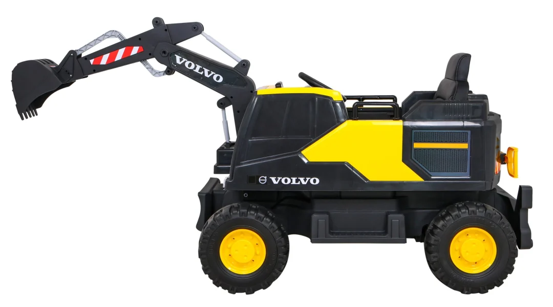 Volvo bager na akumulator žuti + 2 bazena i 150 lopti_3